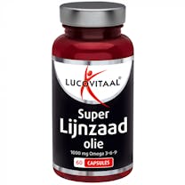 Lucovitaal Super Lijnzaad Olie 1000 mg Omega 3-6-9