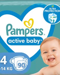Pampers Active Baby Maat 4 - 90 Luiers