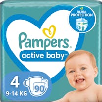 Pampers Active Baby Dry Windeln Größe 4 - 90 Windeln 