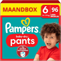 Pampers Baby Dry Pants Maat 6 - 96 Luierbroekjes Maandbox