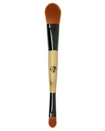 W7 make up duo foundation concealer brush