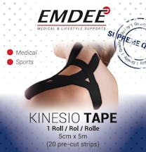 Emdee Kinesiology Tape Zwart