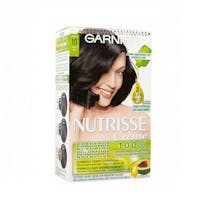 Garnier nutrisse permanente haarfarbe 10 schwarz