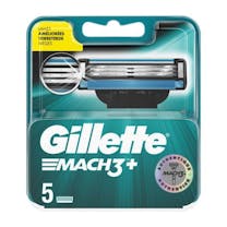 Gillette Mach3+ Scheermesjes 5 Stuks