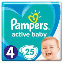 Pampers Active Baby Dry Größe 4 - 25 Windeln
