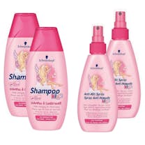 Schwarzkopf Kids Shampoo/Conditioner & Anti-klit Spray Voordeel Pakket