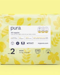 Pura Eco-Friendly Luiers Maat 2 (5-8kg), 38 luiers