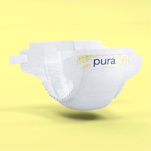 Pura Eco-Friendly Maat 1 (2-5kg), luiers in maandbox | Onlineluiers.com