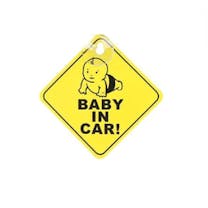 Baby on board plaatje met zuignap 'Baby in Car'