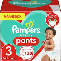 Pampers Baby Dry Pants Maat 3 - 120 Luierbroekjes Voordeelverpakking