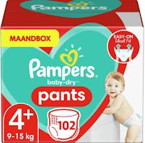 Pampers Baby Dry Pants Maat 4+ - 102 Luierbroekjes