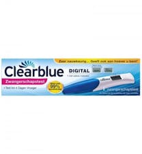 Clearblue  Zwangerschapstest Digital - 1 stuk