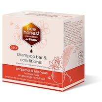 Bee Honest Shampoo Bar 2in1 80 gram Bergamot & Bijenwas
