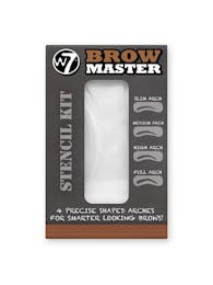 W7 brow master stencil kit