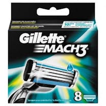 Gillette Mach3 Scheermesjes 8 Stuks