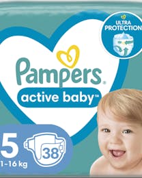 Pampers Active Baby Dry Windel Größe 5 - 38 Windeln