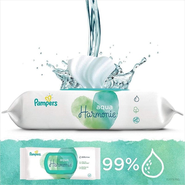 Pampers aqua hot sale