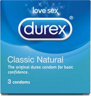 Durex kondome classic natural 3 stuck