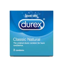 Durex kondome classic natural 3 stuck