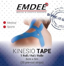 Emdee Kinesiology Tape Blauw
