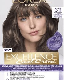 Excellence Cool Creme 6.11 Ultra As DonkerBlond