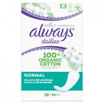 Always Dailies Inlegkruisjes Bio Cotton Normaal 38 stuks