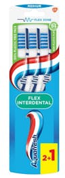 Aquafresh Tandenborstel Flex Interdental Medium 2+1