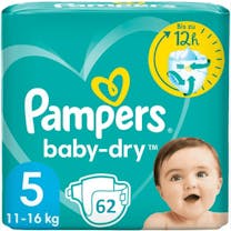 Pampers Baby Dry Maat 5 - 62 Luiers