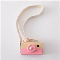 Holzspielzeug Kamera Rosa