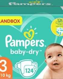 NieuwZeeland Monnik vooroordeel Pampers Baby Dry Maat 3-124 Luiers Maandbox