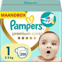 Pampers Premium Care Größe 1 - 200 Windeln Monatsbox
