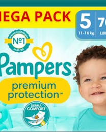 Pampers Premium Protection Luiers  Maat 5 - 76 Luiers