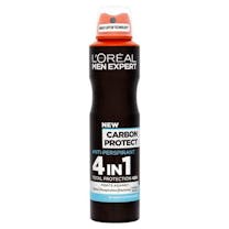 L’Oréal Paris Deodorant Spray 150 ml Men Expert Carbon Protect 4in1