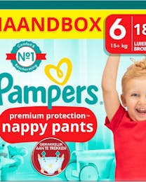 Pampers Premium Protection Pants Maat 6 - 180 Luierbroekjes MegaMaandbox