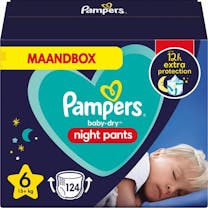 Pampers Night Pants Maat 6 - 124 Luierbroekjes Maandbox