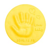 SFT Products Eerste Hand & Voetafdruk Voor Baby's Geel
