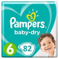 Pampers Baby Dry Maat 6 - 82 Luiers