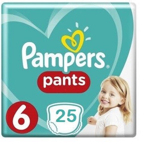 voetstuk Bliksem Overblijvend Pampers Baby Dry Pants Maat 6 - 25 Luierbroekjes | Onlineluiers.com