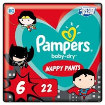 Pampers Baby Dry Pants Größe 6 - 22 Windelhosen Superhero Edition