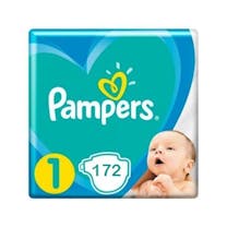 Pampers Newborn Luiers Maat 1 - 172 Luiers Maandbox