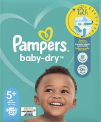 Pampers Baby Dry Luiers Maat 5+ - 37 Luiers