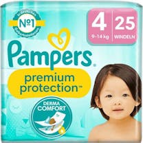 Pampers Premium Protection Maat 4 - 25 Luiers
