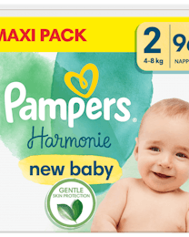 Pampers Harmonie New Baby Größe 2 -96 Windeln 