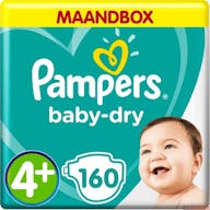 Pam­pers Ba­by Dry Windeln Große 4 -160 Windeln Monatsbox