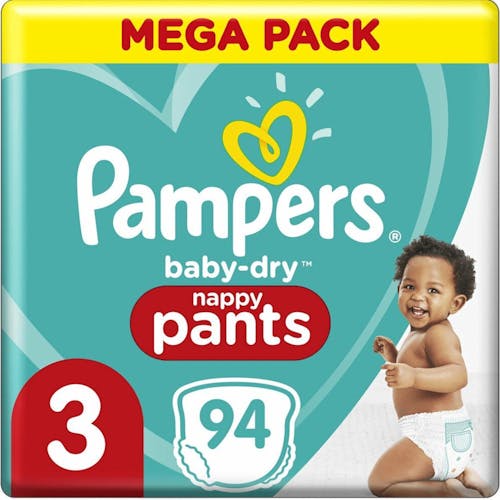 Susteen Toelating backup Pampers Baby Dry Pants Maat 3 - 94 Luierbroekjes Mega Pack