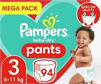 Pampers Baby Dry Pants Maat 3 - 94 Luierbroekjes