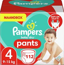 Pampers Baby Dry Pants Maat 4 - 112 Luierbroekjes
