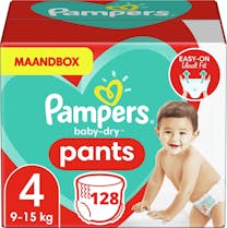 Pampers Baby Dry Pants Maat 4 - 128 Luierbroekjes Voordeelverpakking