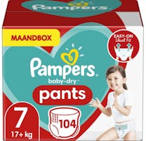 Pampers Baby Dry Pants Maat 7 - 104 Luierbroekjes Maandbox
