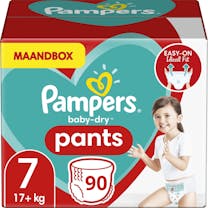 Pampers Baby Dry Pants 7 - 90 Luierbroekjes Maandbox
